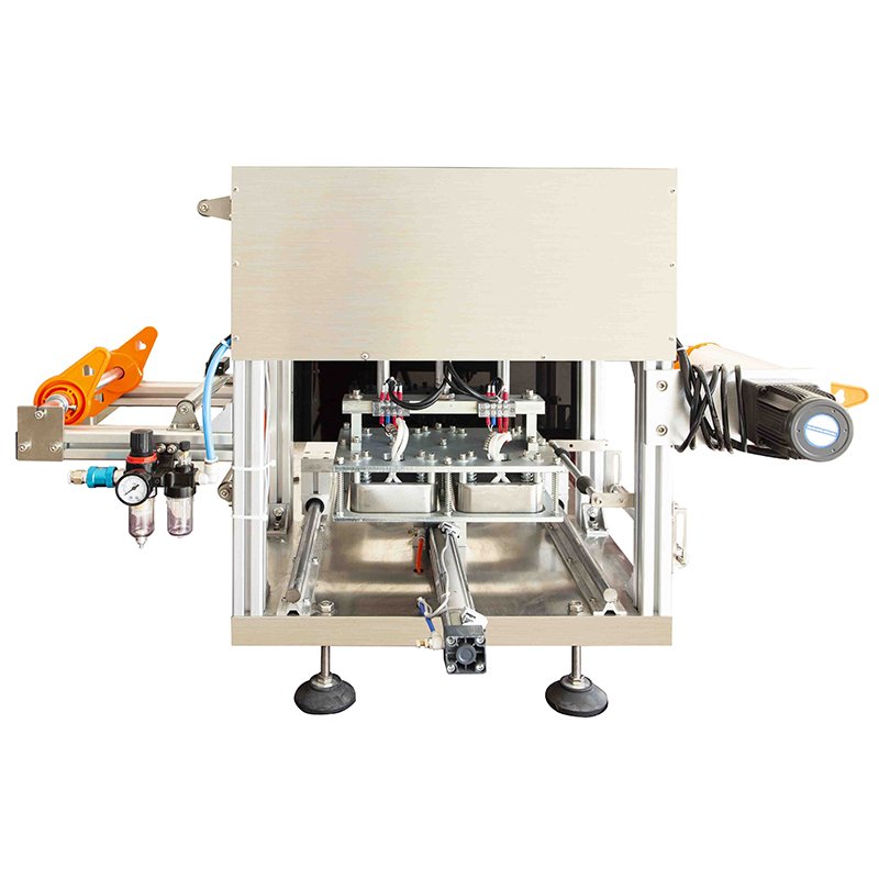 Model Factory Direct Sale Automatic Continuous Vacuum Sealing Machine With Nitrogen Gas Filling Flush Sealing Machine
