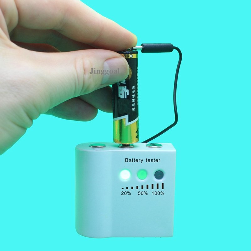 Battery tester 1.5V 3V 9V 12V VOLT 23A 27A LED Dry Button Cell Capacity Checker and Tester