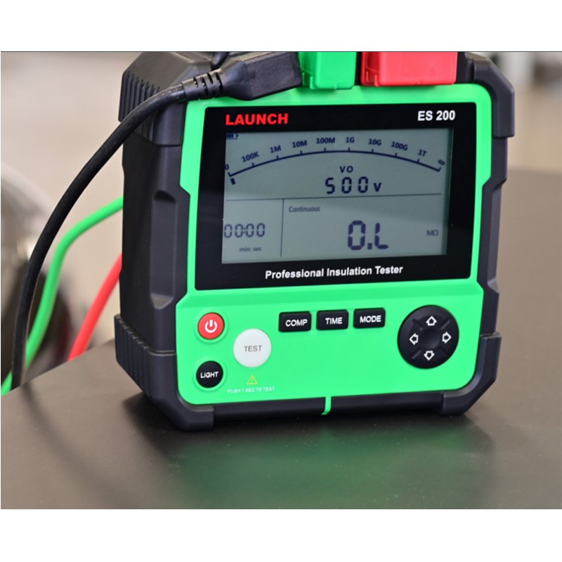 Professional solution for EV in Launch ES200 EV Insulation Resistance Tester