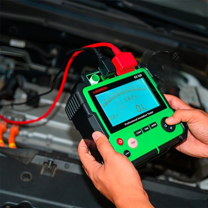 Professional solution for EV in Launch ES200 EV Insulation Resistance Tester