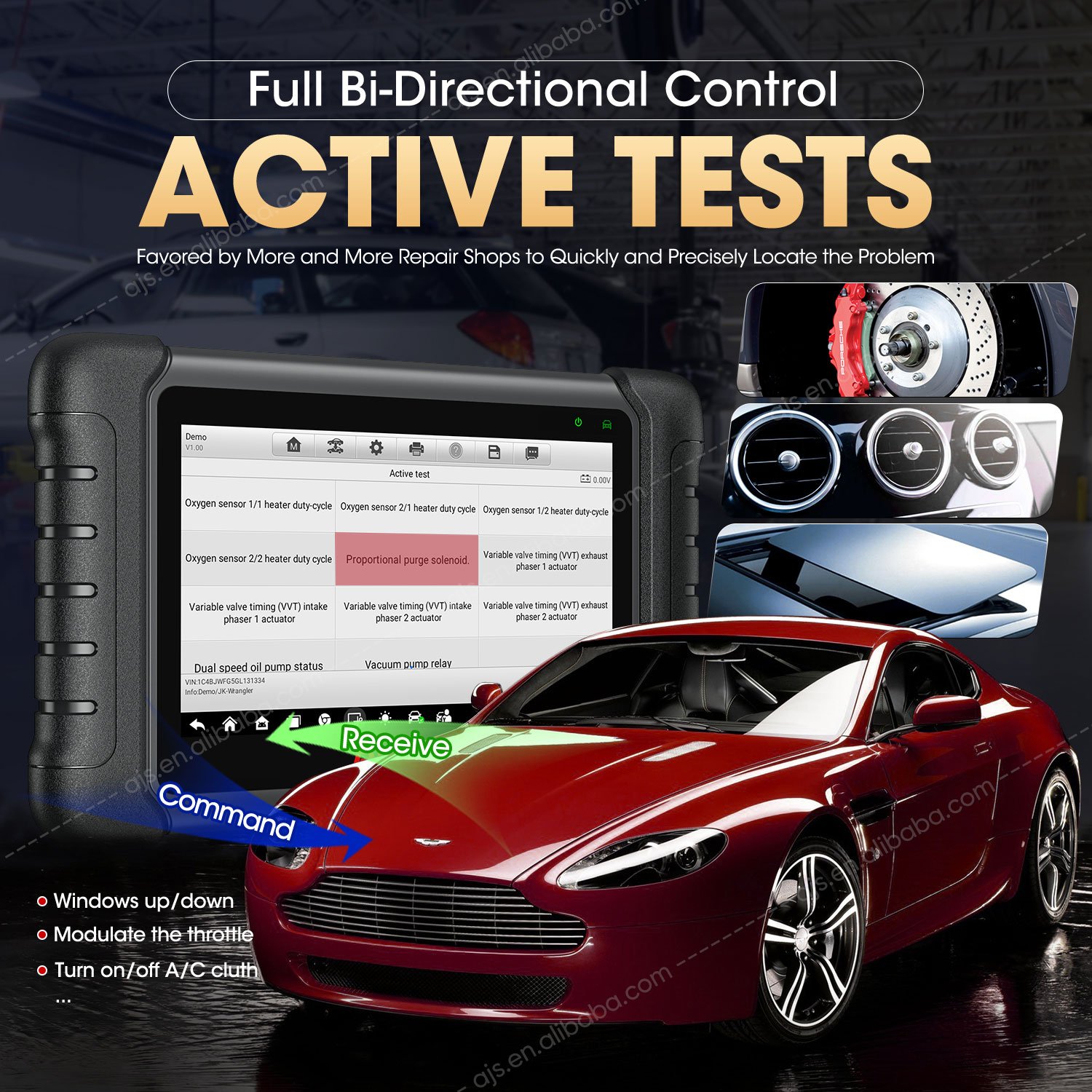 Autel MaxiCheck MX808S MX808 Professional Vehicle TPMS Sensor Auto Battery Tester Car Universal OBD2 Scanner Diagnostic Tools