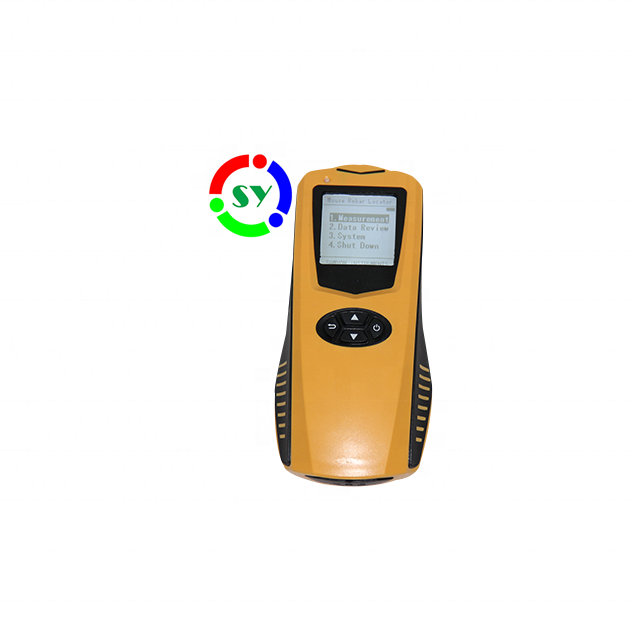 NDT Equipment Yellow Black Portable PC Mouse Concrete Rebar Locator