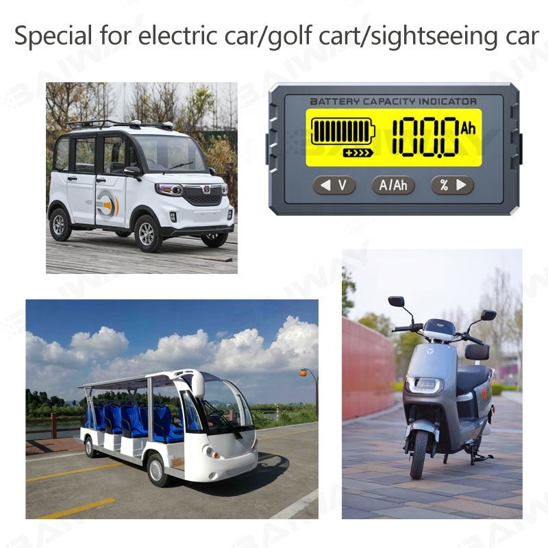 baiway TY23 80V100A High Precision Battery charge and discharge battery level indicator battery monitor capacity tester