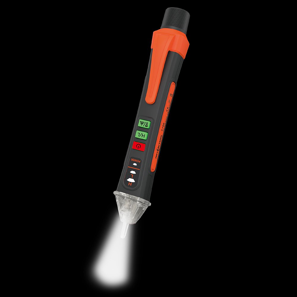 RICHMETERS T100 High Voltage Detector Tester Pen Safe and Portable Non Contact Voltage Tester Color Box OEM Pencil 3 Months /