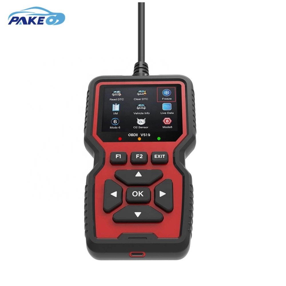 V519 auto Diagnostic Tool new Engine Fault Code Reader Multi Functional Car Scanner support Mode 6 Mode 8 ELM327 OBD2 Scanner