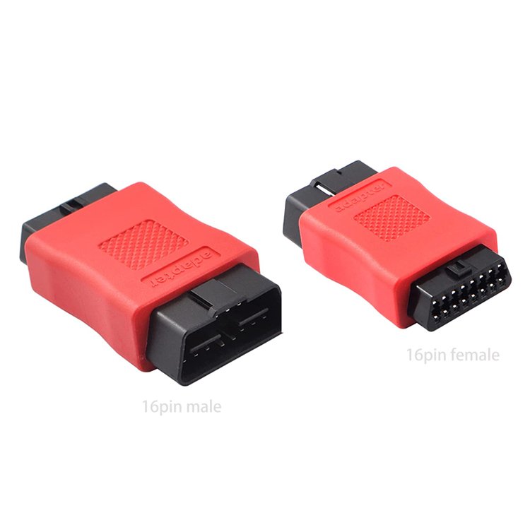 OBD II OBD2 Full 16 Pin connector Male to Female adapter OBD2 Diagnostic Scanner Fault Code Reader