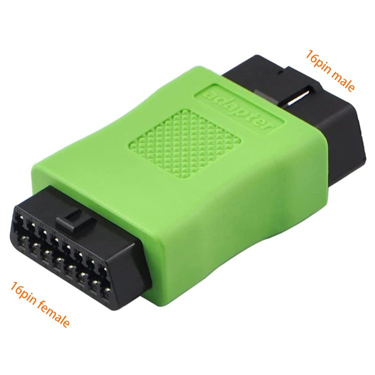 OBD II OBD2 Full 16 Pin connector Male to Female adapter OBD2 Diagnostic Scanner Fault Code Reader
