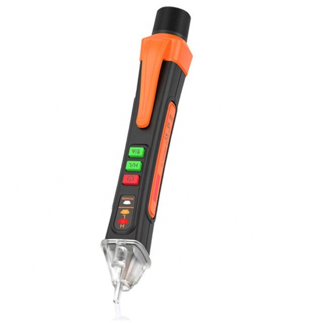 Electrical Tester Voltage Indicator T-02A Smart Non Contact AC Voltage Detector Tester Pen Live Wire Check Breakpoint Tracking