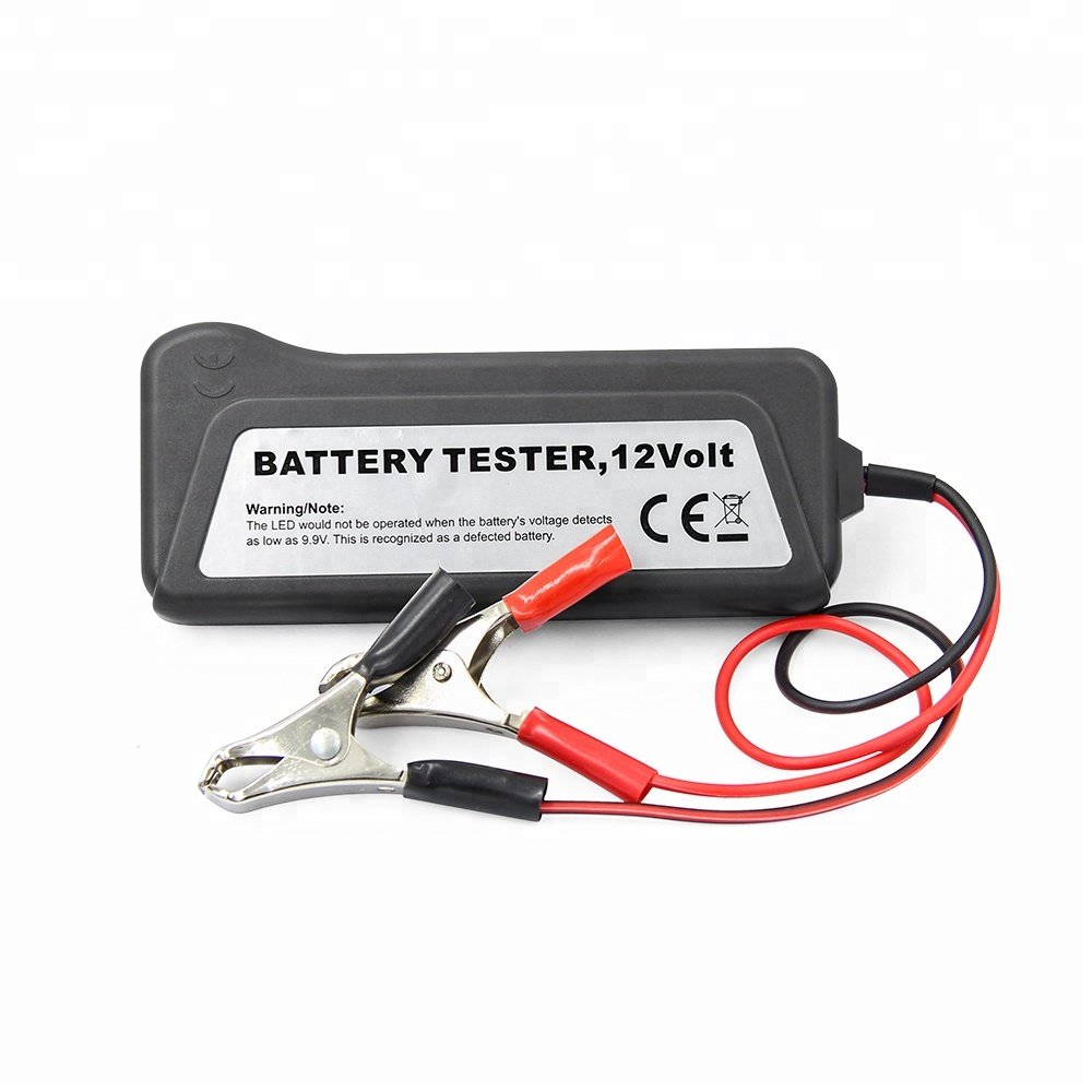 Portable 12V Auto Digital Battery Tester For Car Motorcycle
