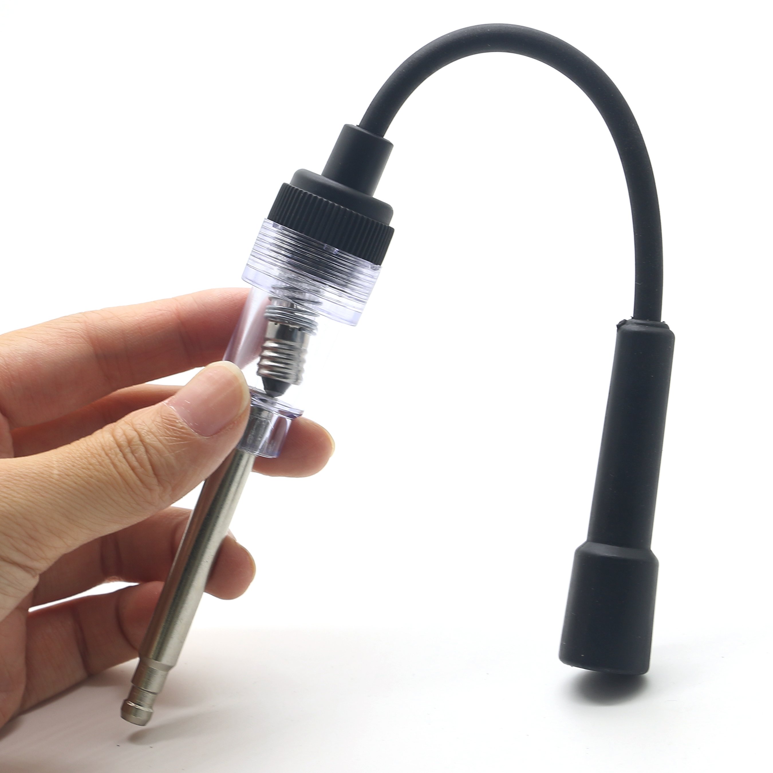 High quality 12v-24v automotive spark plug coil ignition tester fire nozzle system fire detection instrument