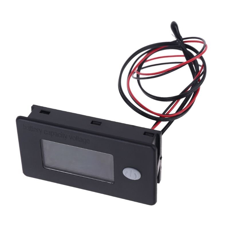 JS-C35 DC 10V~100V Li-ion Lifepo4 Lead acid Battery Capacity Indicator 12/24/36/48/96V Digital Volt Tester Temperature Monitor