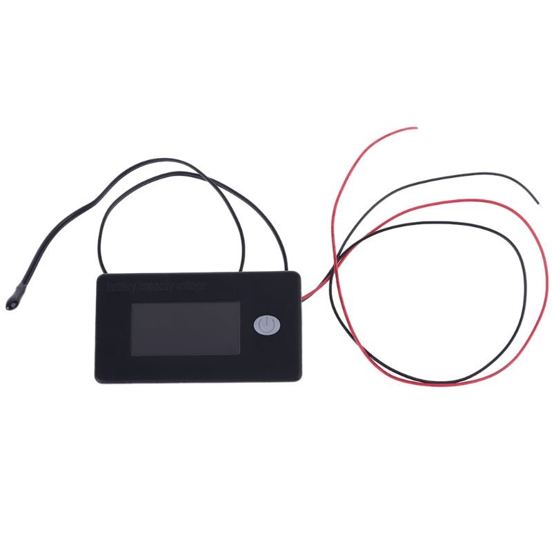 JS-C35 DC 10V~100V Li-ion Lifepo4 Lead acid Battery Capacity Indicator 12/24/36/48/96V Digital Volt Tester Temperature Monitor