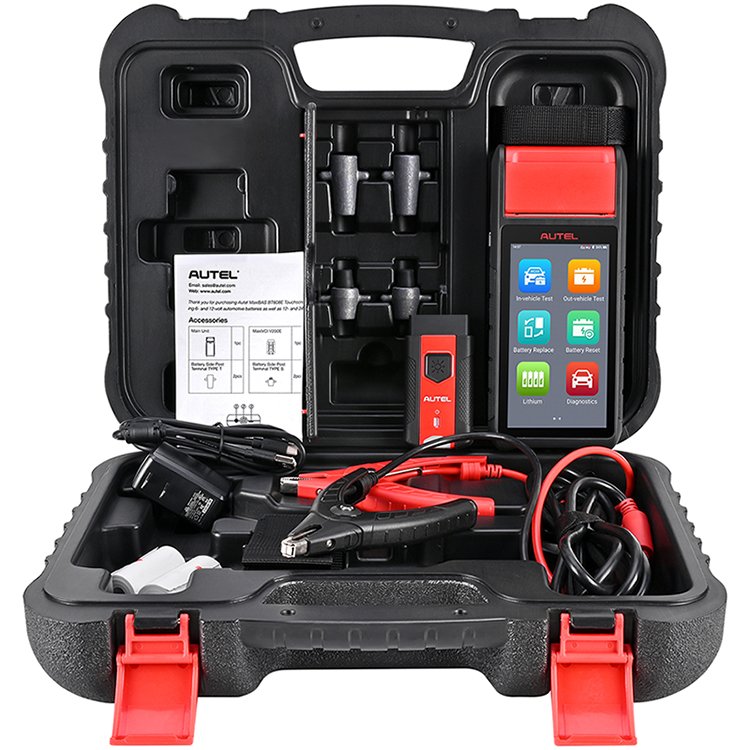 autel maxibas bt608e maxi bas 608 bt608 battery test auto electrical system all system diagnostic tracking devices easy scanner
