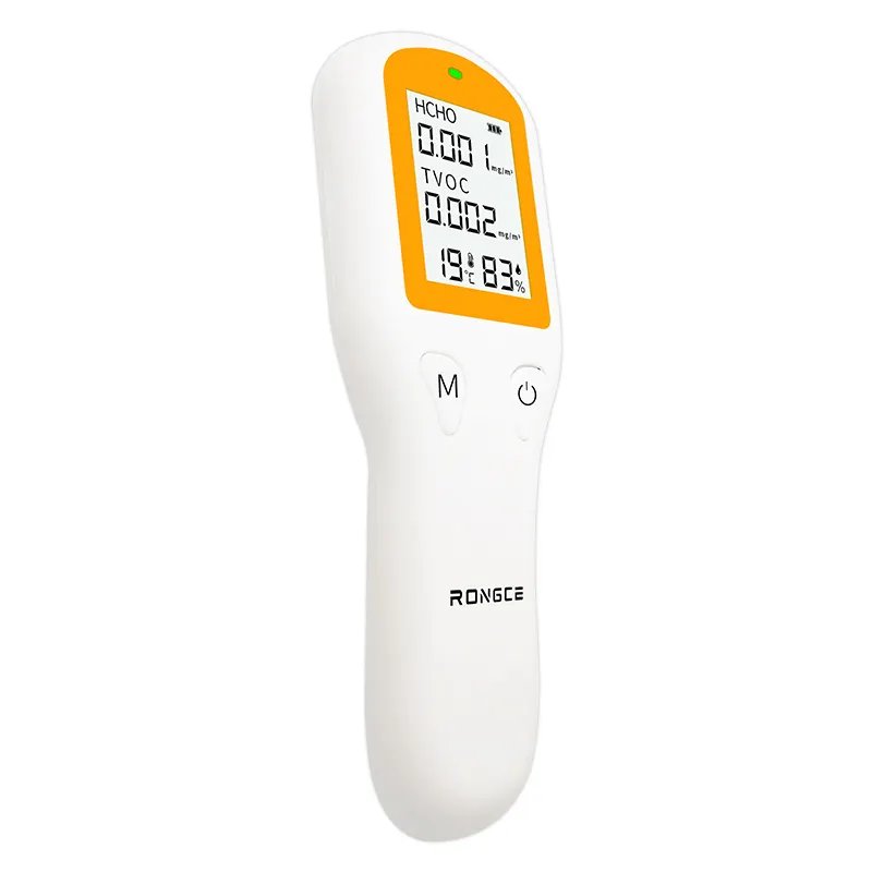 Hot selling high precision digital air quality monitor handheld room air formaldehyde temperature humidity TVOC Gas Analyzer