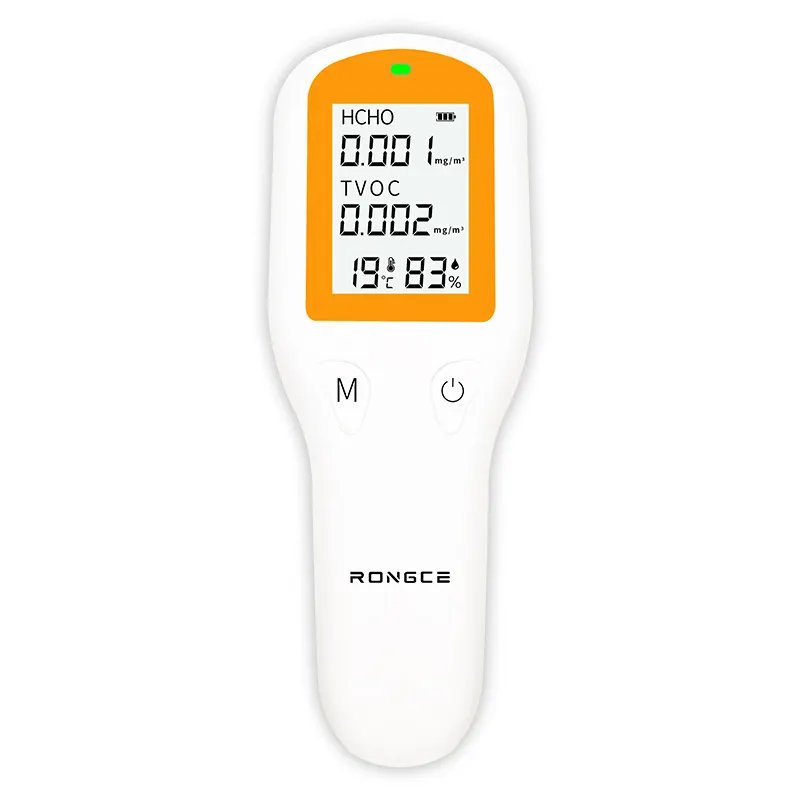 Hot selling high precision digital air quality monitor handheld room air formaldehyde temperature humidity TVOC Gas Analyzer