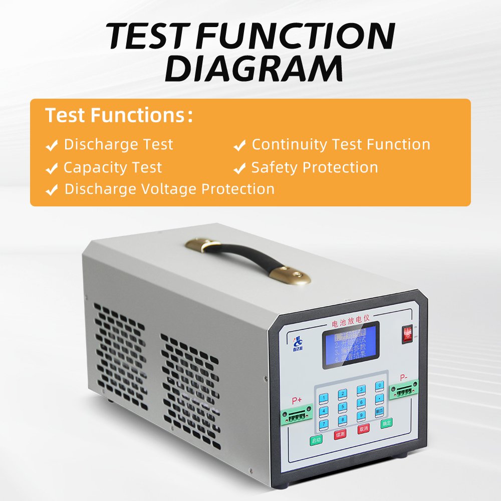 100V 20A Discharge Testing Machine Lithium Battery capacity Analyzer Discharge Tester