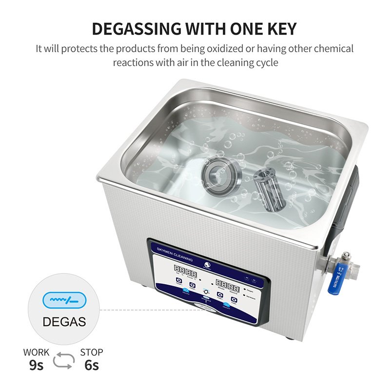 FD-060S Ultrasonic cleaning equipment FD-060S 15L 200W Denture Ultrasonic Lens Cleaner Household Ultrasonic Cleaners