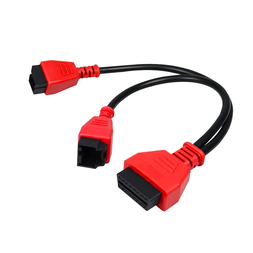 Car obd After 2018, Chrysler diagnostic cable 12 pin 8-pin programming diagnostic Chrysler Wrangler Maserati OBD connector