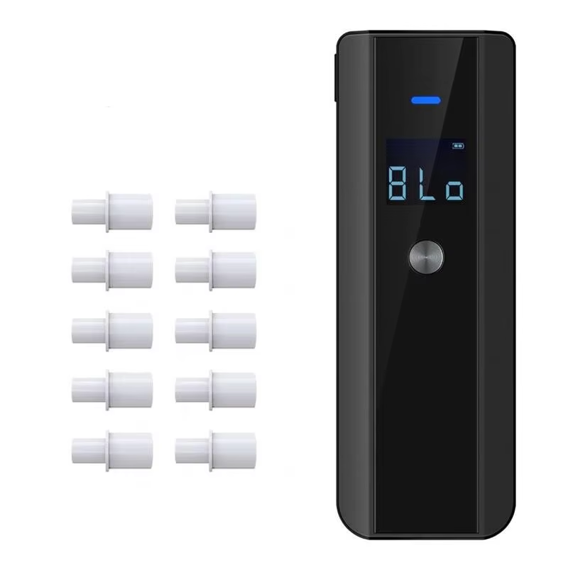Professional Portable Alcohol Breath Breathalyzer Tester Detector Machine Pocket Factory Wholesale Price Alcohol Meter