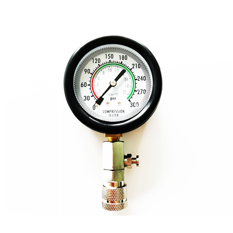 0-300 PSI Air Compression Gauge Tester Kit Automotive Tool Cylinder Pressure Test Kit For Petrol Gas Engine
