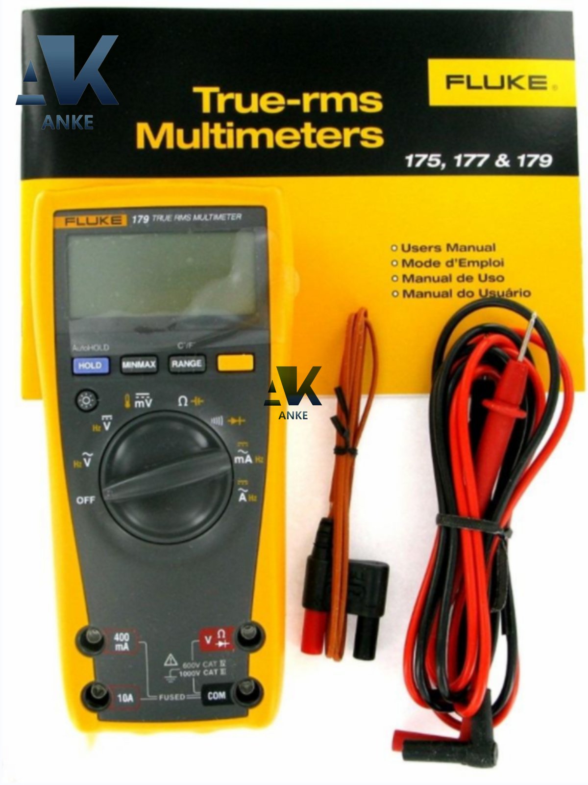Fluke 179C True-RMS Voltage & Current Digital Multimeter