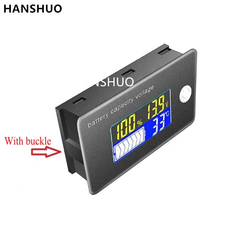 JS-C35 Li-ion Lifepo4 Lead acid Battery Tester Capacity Indicator Meter Voltmeter Temperature Monitor 12V 24V 36V 48V