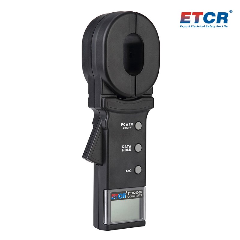 ETCR2000C 0.010Ω~1000Ω 0.00mA-30.0A Clamp on Earth Resistance Tester