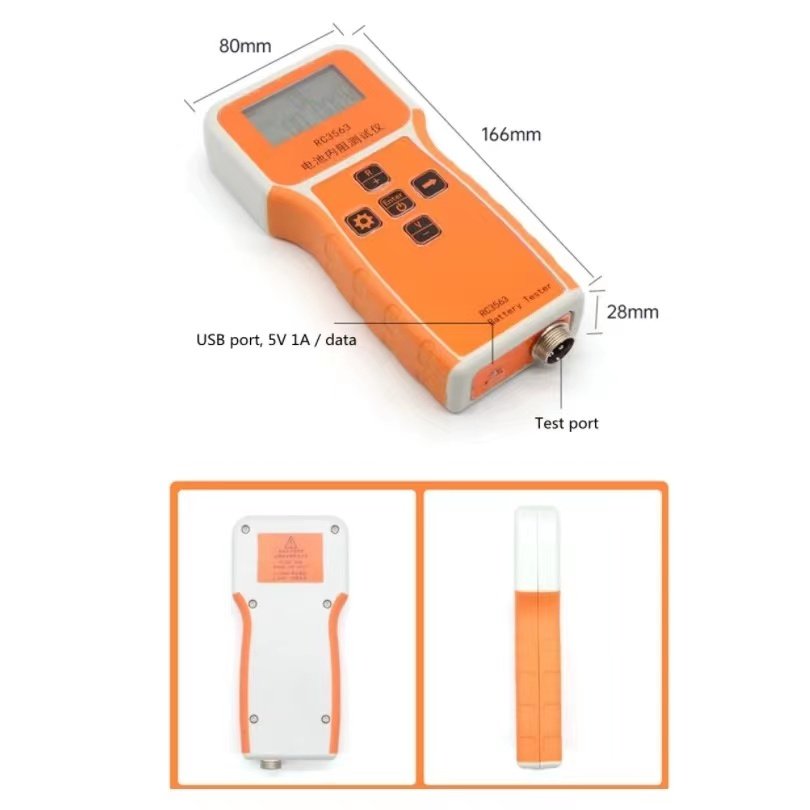 RC3563 Battery Internal Resistance Tester Internal Resistance Detector True Four-wire AC Lithium Nickel Battery Tester