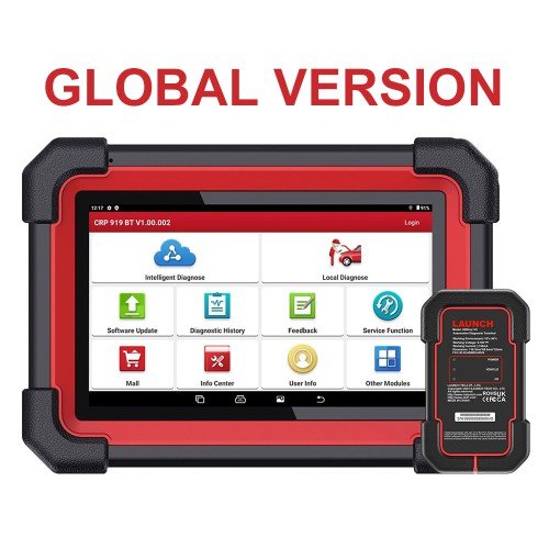 2024 Brand New LAUNCH X431 CRP919EBT Elite OBD2 Scanner, Wireless Bidirectional Scan Tool, ECU Coding, CANFD&DOIP, FCA AutoAuth