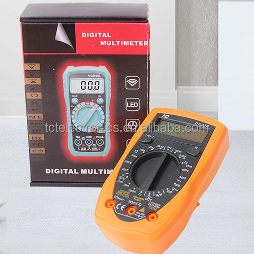Manufacturer's spot electrical instruments Handheld high-precision measuring electrical meter DT33D digital multimeter