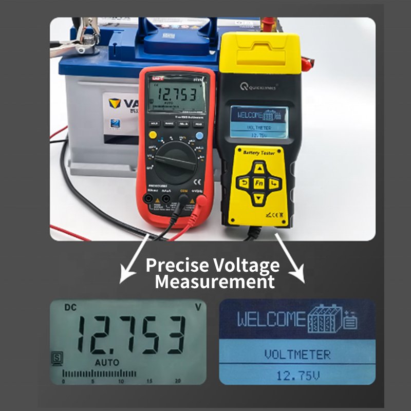 Battery Health And Charge Testing 12V Intelligent Battery Tester lead acid 12v battery discharge tester Built-lnPrinter