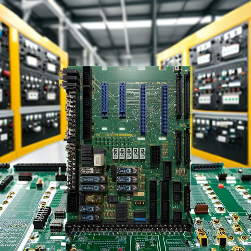 FANUC A16B-1110-0521 IO Relay Connection Board for PLC PAC & Dedicated Controllers Electrical Equipment