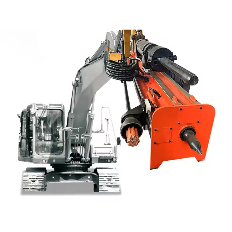 High Quality Wedge Rock Splitter Excavator Mounted Rock Drill And Splitter Attachment