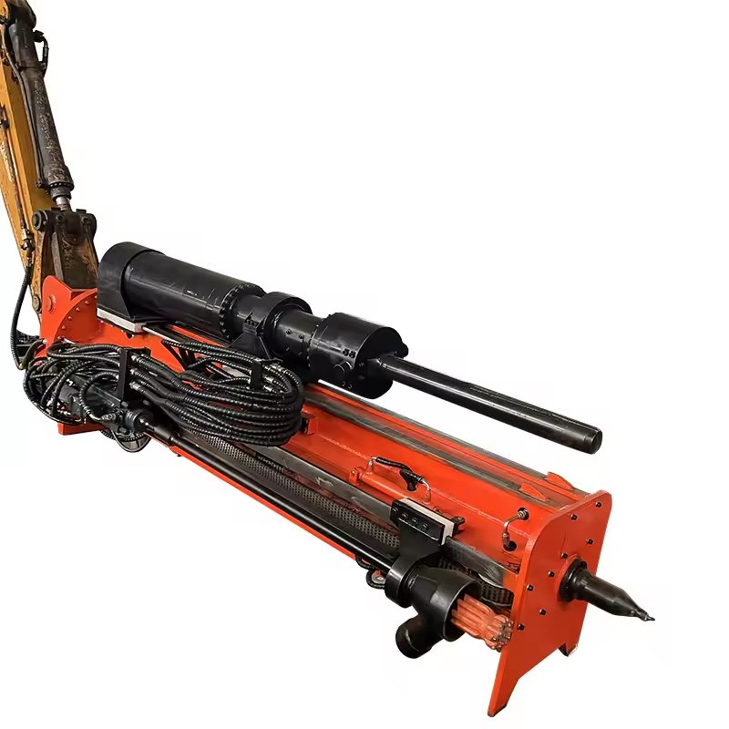 High Quality Wedge Rock Splitter Excavator Mounted Rock Drill And Splitter Attachment