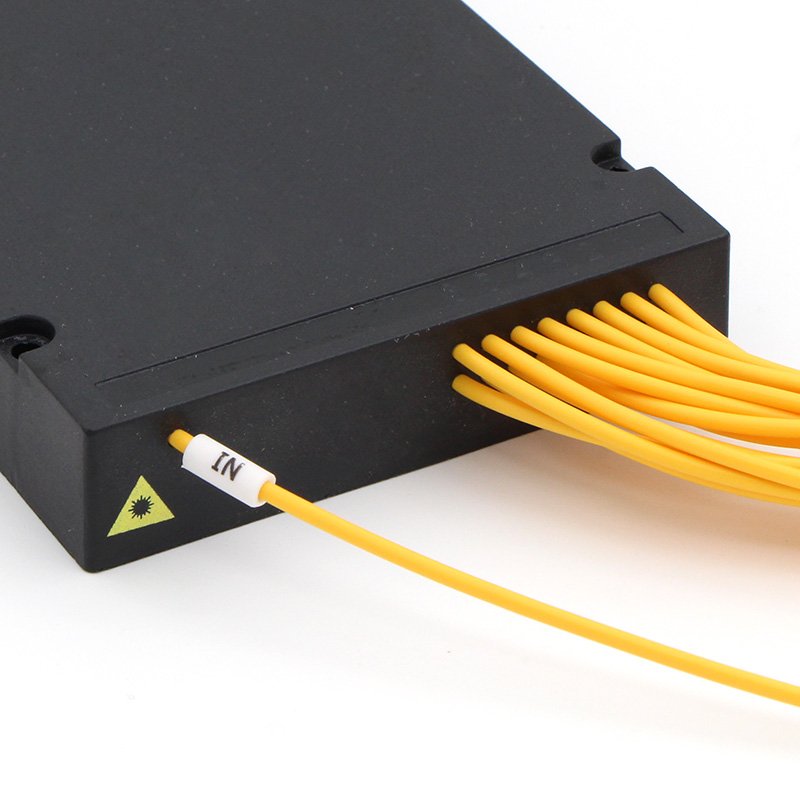 networking Coupler mikro pac fibre optic splitter G657A1 1x32 SC /APC or UPC 1x2 1X4 1X8 1X16 1X32 1X64 cassette type plc splitter PVC mikro pac Coupler