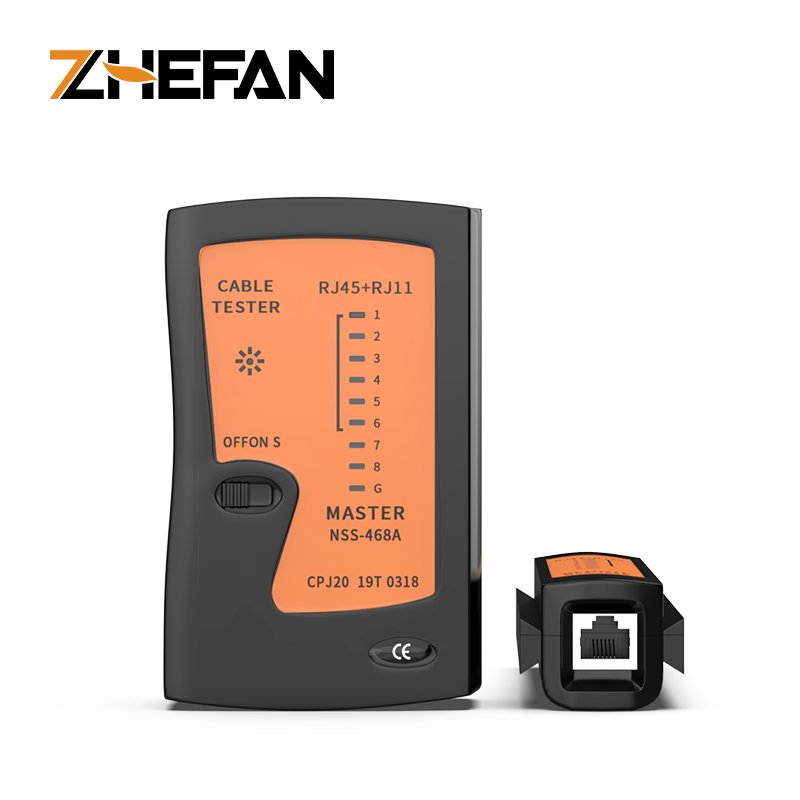 ZHEFAN Network Lan Cable Tester Rj11 Rj45 Cat5 Cat5e Cat6 For Lan Cable Testerphone Wire Test Tool Ethernet Network