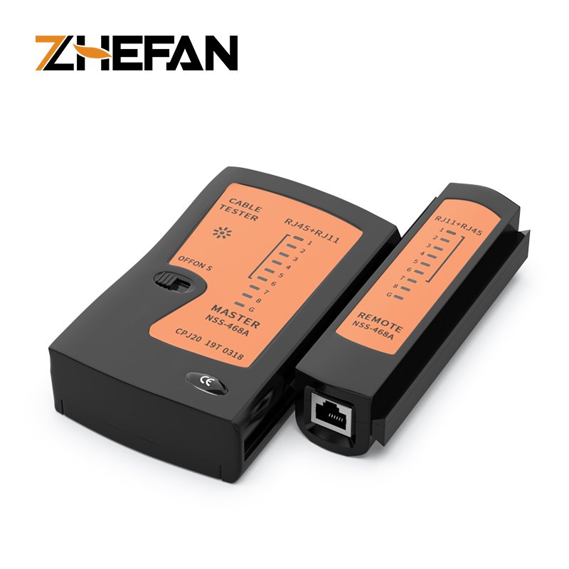 ZHEFAN Network Lan Cable Tester Rj11 Rj45 Cat5 Cat5e Cat6 For Lan Cable Testerphone Wire Test Tool Ethernet Network