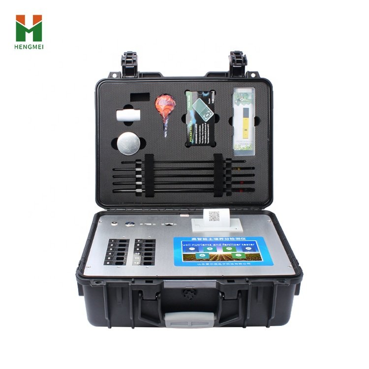 best Asian intelligent soil nutrient analyzer test kit and fertilization tester for farmers soil detector testing equipment