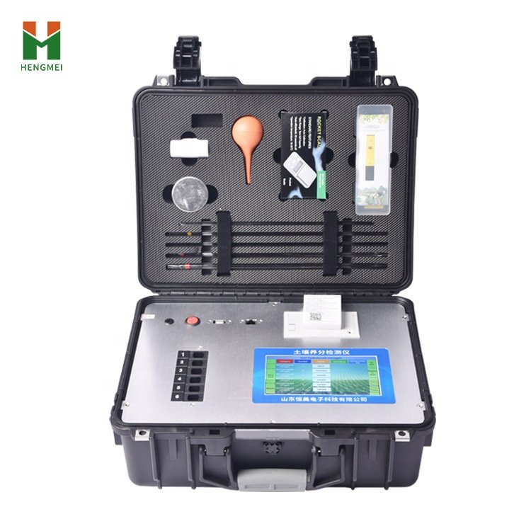 best Asian intelligent soil nutrient analyzer test kit and fertilization tester for farmers soil detector testing equipment