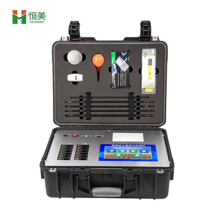 best Asian intelligent soil nutrient analyzer test kit and fertilization tester for farmers soil detector testing equipment
