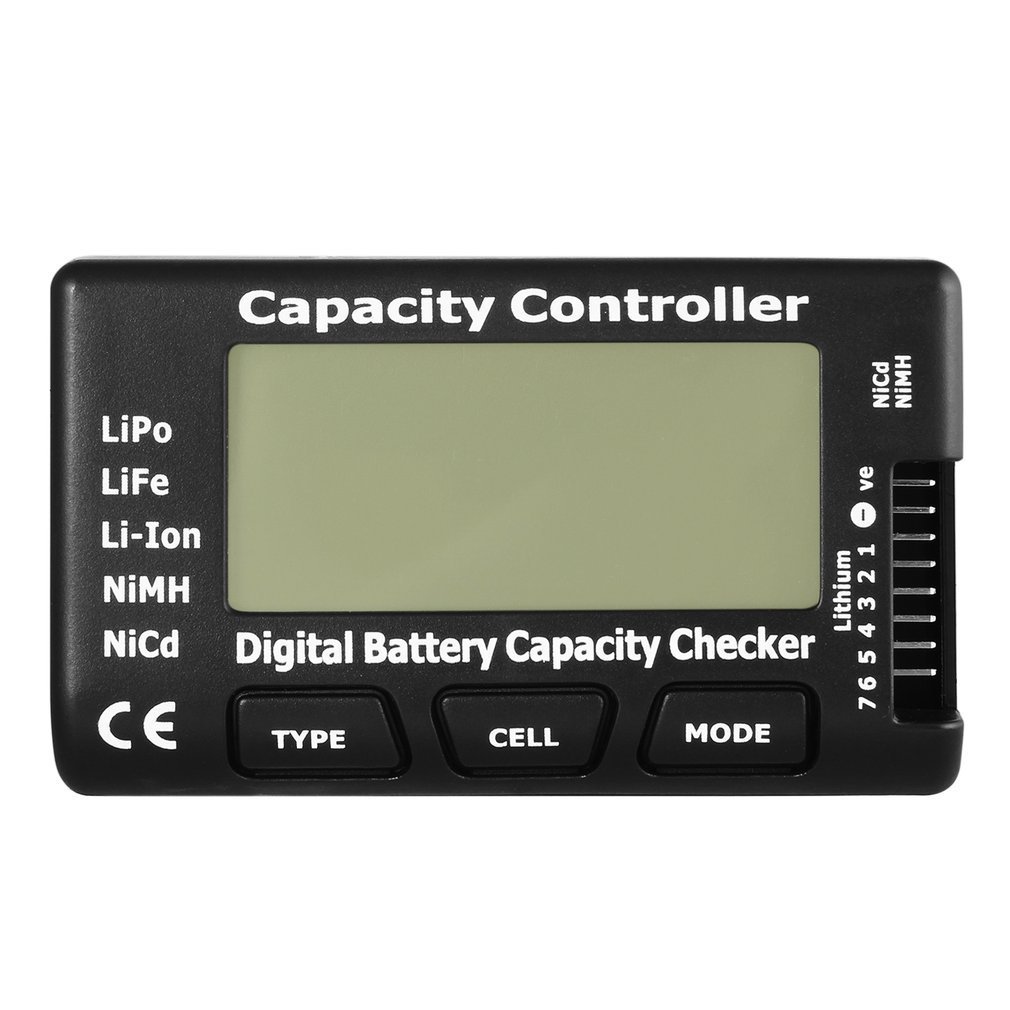 Universal RC CellMeter-7 Digital Cell Battery Capacity Checker For LiPo LiFe Li-ion Nicd NiMH Battery Voltage Tester Checking