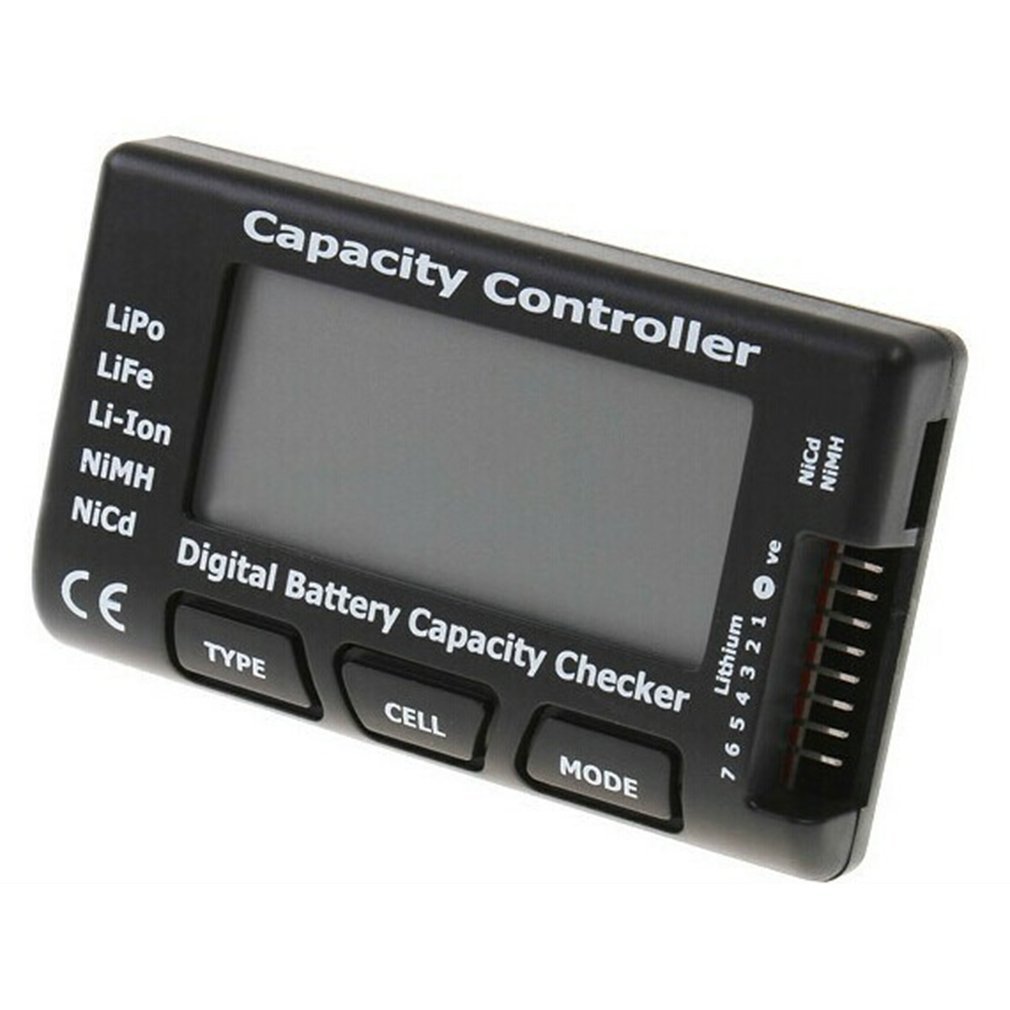 Universal RC CellMeter-7 Digital Cell Battery Capacity Checker For LiPo LiFe Li-ion Nicd NiMH Battery Voltage Tester Checking
