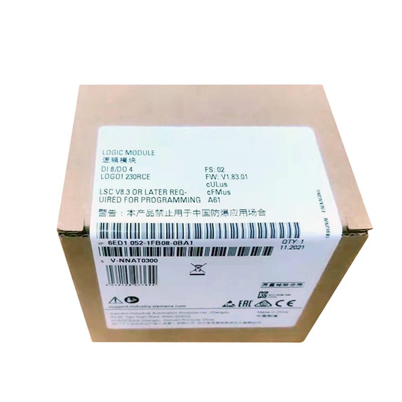 Gold Seller 6ED1052-1FB08-0BA1 Series PLC Controller New Original Warehouse Stock 6ED1 052-1FB08-0BA1plc Programming Controller