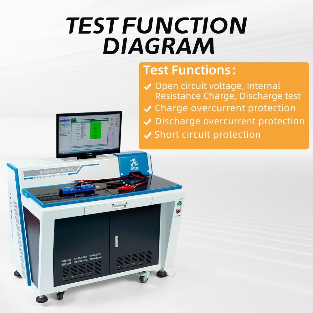 100V 20A 300A Finished Lithium Battery Pack Universal Comprehensive Testers