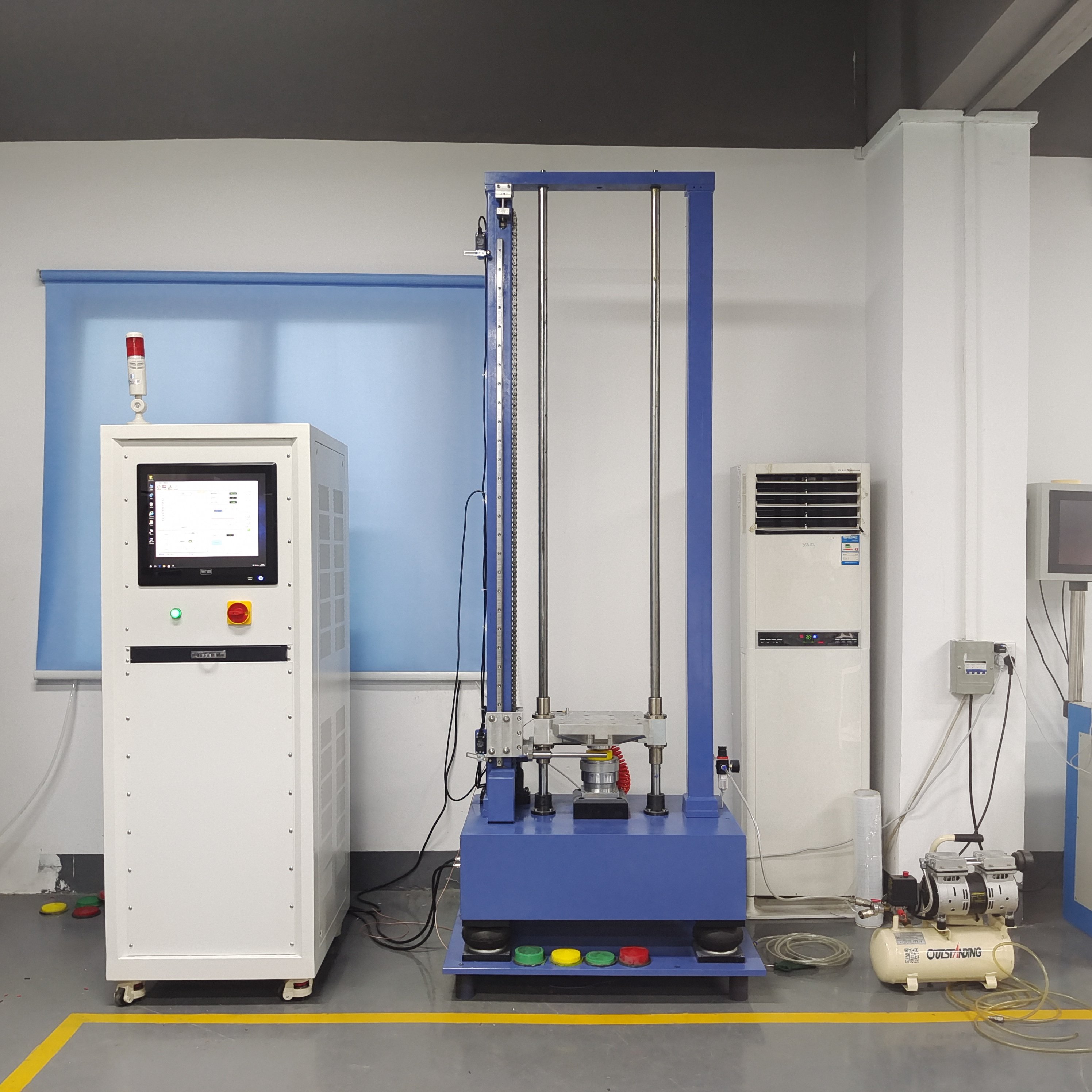 Safety automatic bump vibration impact instrument mechanical tester for acceleration shock test machine
