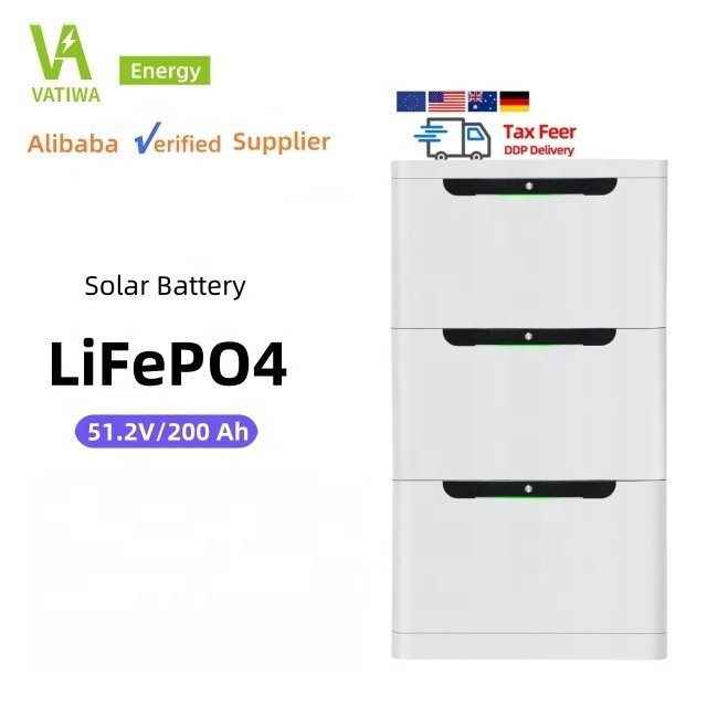 VATIWA ENERGY Single or Three Phase Lifepo4 48V Portable Power Station Lithium Battery Pack for Solar Energy Station