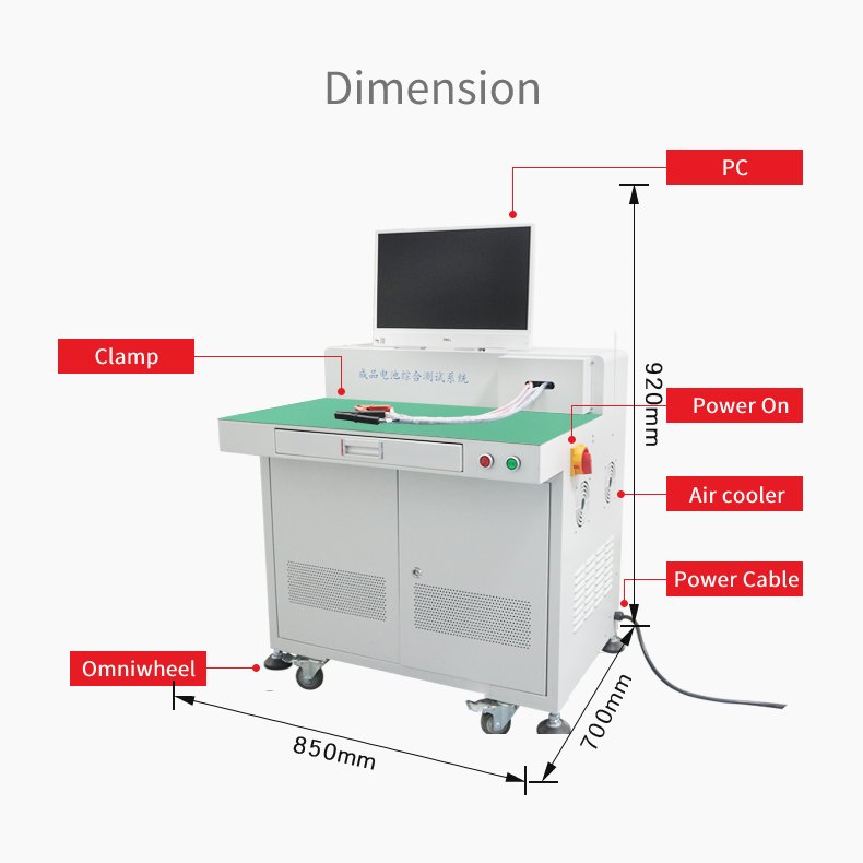 Finished Battery Pack Comprehensive Tester Multifunction Testing Machine General Test Instrument For E-bike E-vehicles