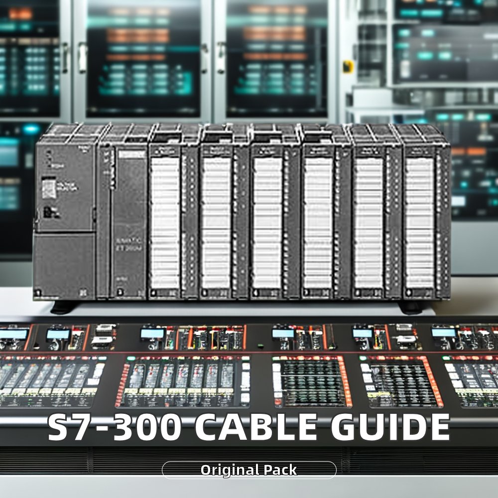 6ES7912-0AA00-0AA0 SIMATIC S7-300 Cable Guide LK 393 15-Pole RS422-RS422 Connections for PLC PAC & Dedicated Controllers