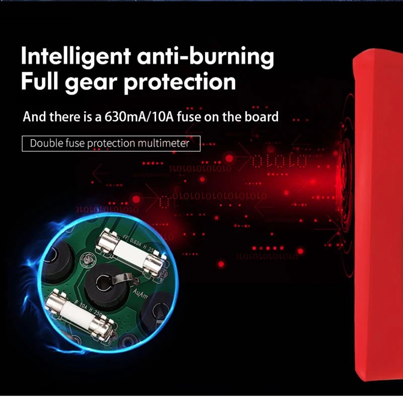 UNI T Digital Multimeter UT890C D+ 6000 Counts Manual Frequency Temperature Voltage Ammeter AC DMM Capacitor Tester NCV