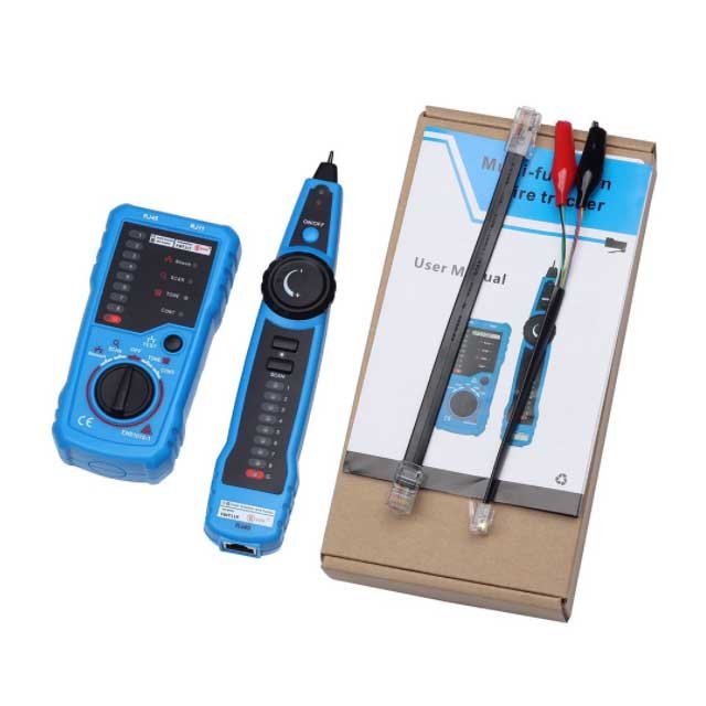 FWT11 RJ45 RJ11 Telephone Wire Tracker Network LAN TV Cable Electric Line Finder Tracker